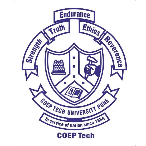 COEP Technological University official logo