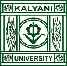 University of Kalyani official logo
