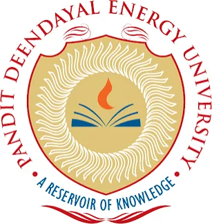 Pandit Deendayal Petroleum University official logo